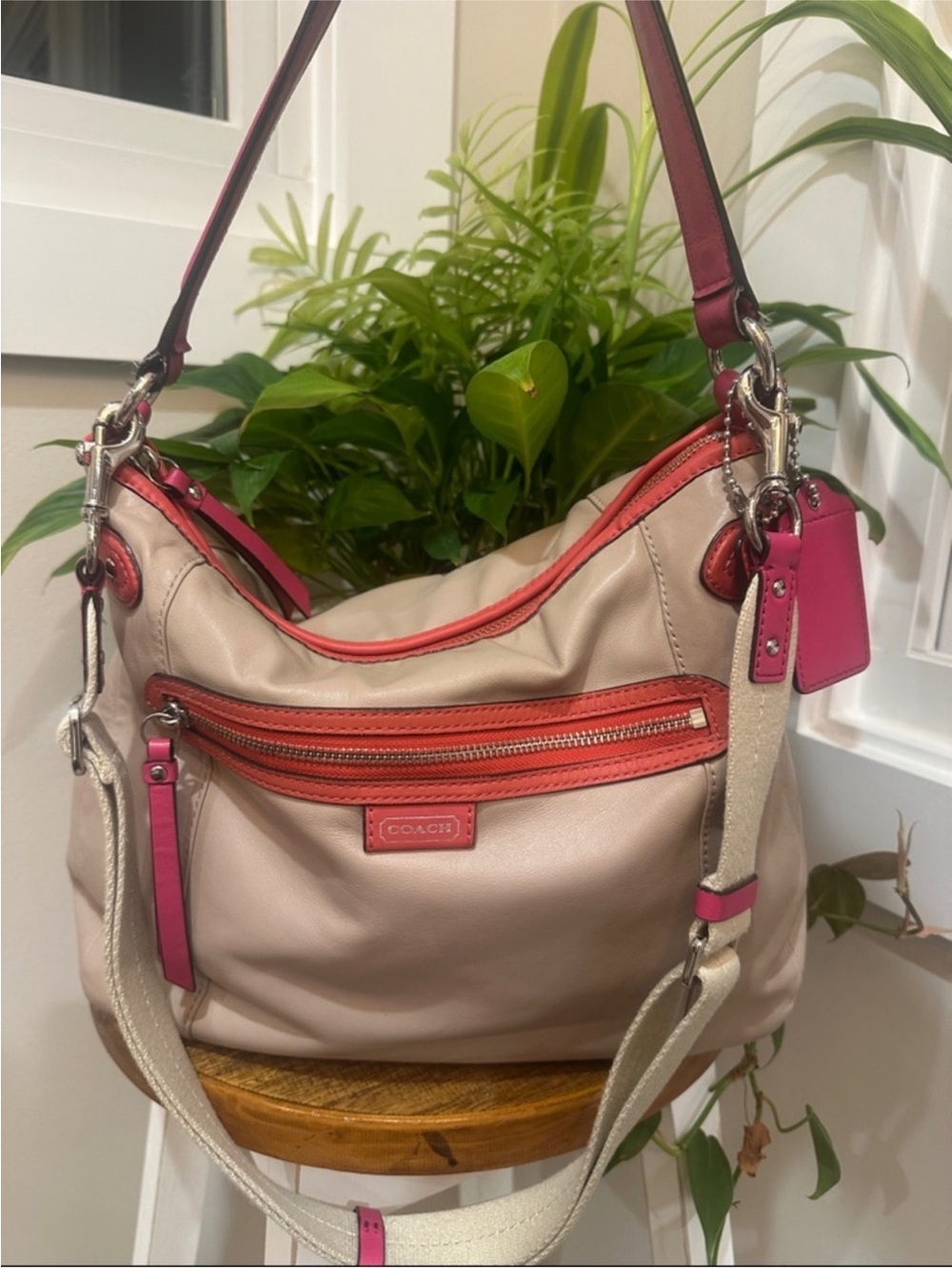 Coach Daisy Leather Hobo or Convertible Tote